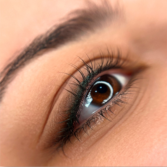 Eyeliner con sombreado